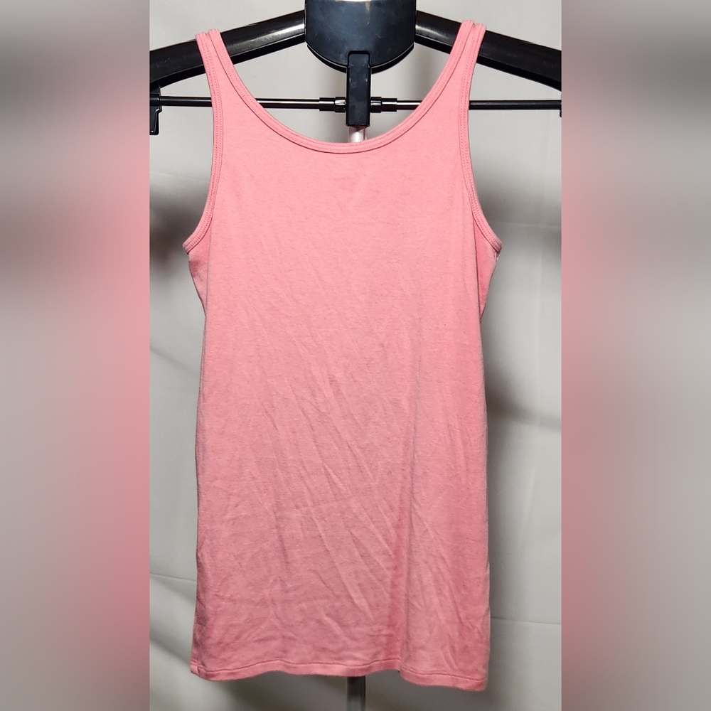⚡️🛍 4/$20 🛍 Old Navy Pink Stretch Top-Size L (10/12 Girls) - Picture 2 of 6